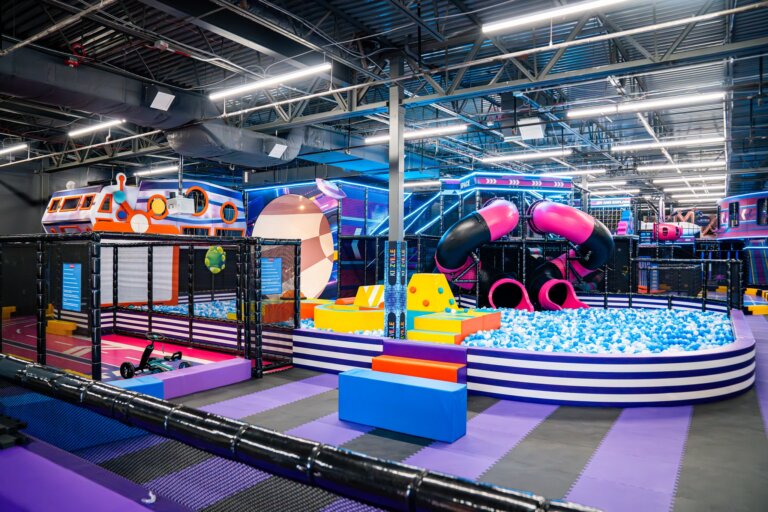 KIDZVILLE INDOOR PLAYGROUND: A Space-Themed Adventure Center for Families